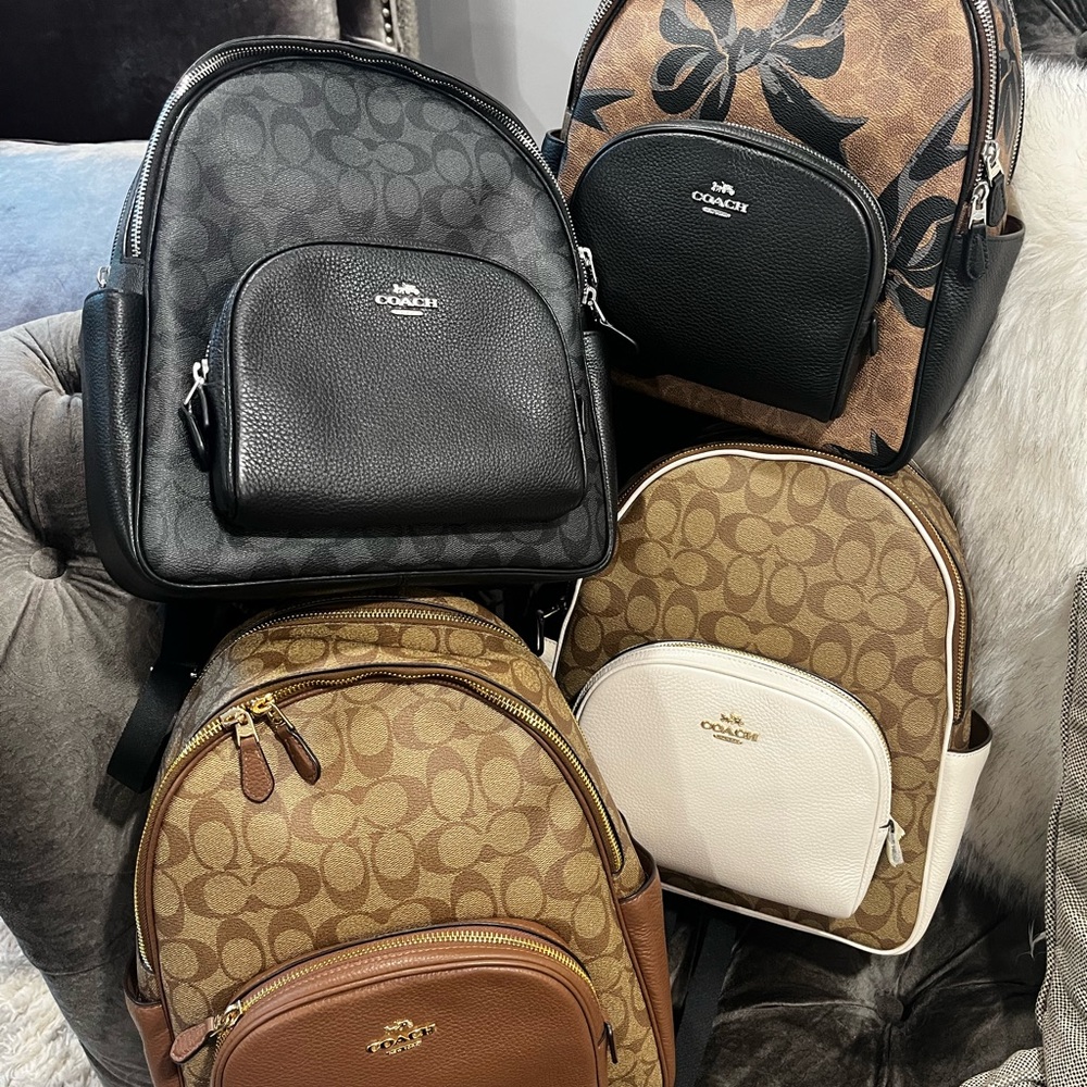 Coach Signature Backpack Collection 🎒🖤
